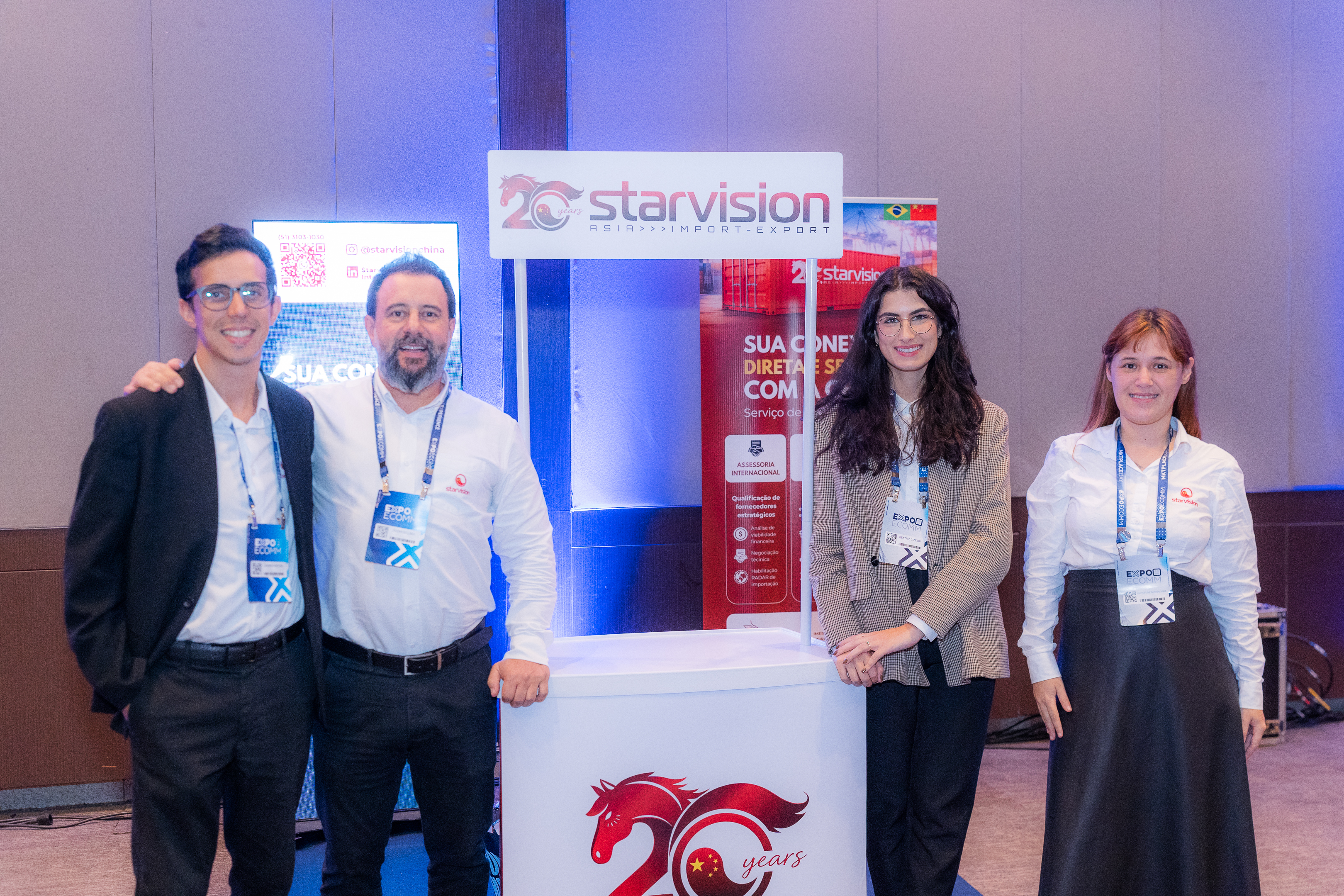 Equipe Starvision na ExpoEcomm Porto Alegre 2026